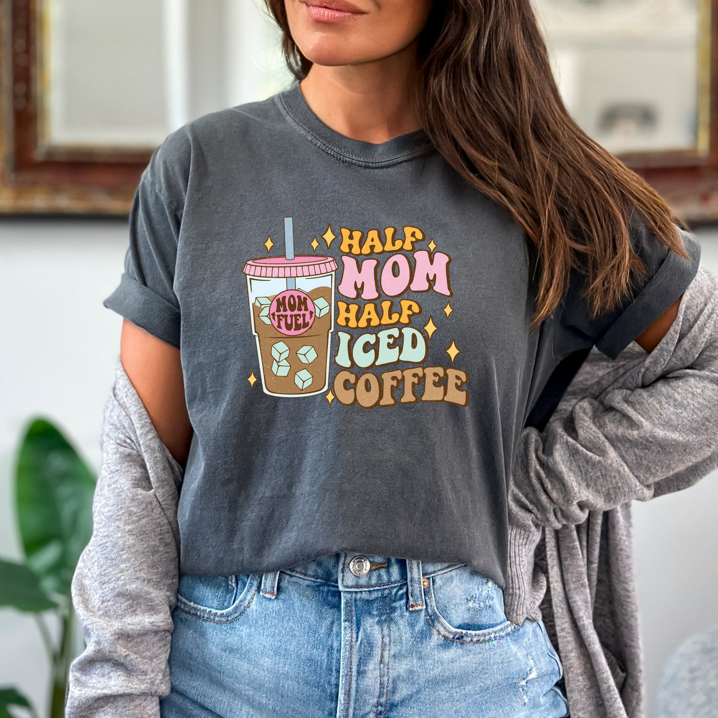 Half Mom Half Iced Coffee